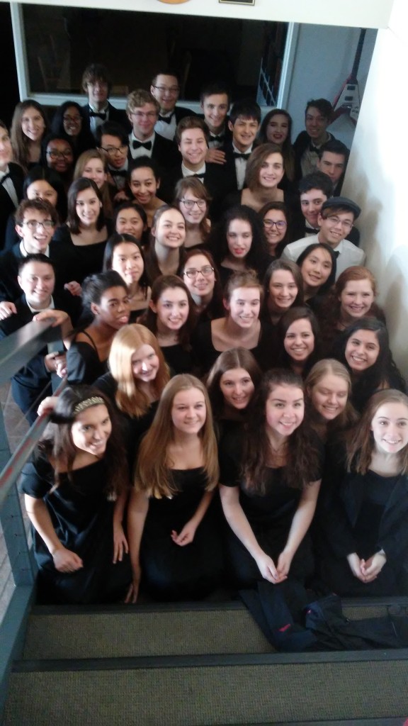 Memorial High Concert Choir on Magic, 12/9/16
