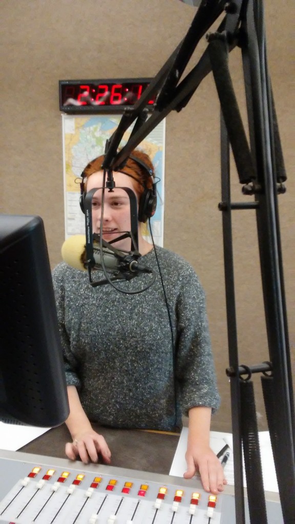 Raina on the radio