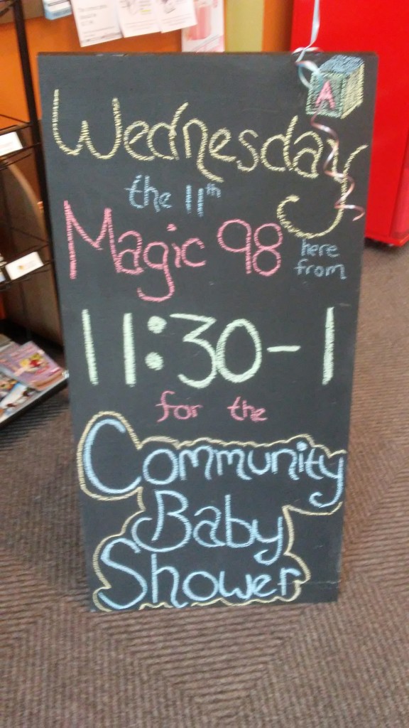 This sign greeted us in Columbus