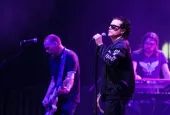 The Cult on stage during the Rock Fest in Zagreb^ Croatia; ZAGREB^ CROATIA - JUNE 27^ 2017