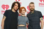 Members of the rock band Paramore at the MGM Grand Garden Arena on September 20^ 2014 in Las Vegas.