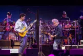 Dead and Company perform at Band Together Bay Area at AT&T Park. (L to R) Bill Kreutzmann^ John Mayer^ Bob Weir^ Mickey Hart.