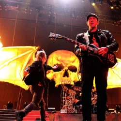 Avenged Sevenfold at Olimpic de Badalona stage on November 25^ 2013 in Barcelona^ Spain.