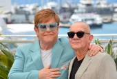 Elton John & Bernie Taupin at the 72nd Festival de Cannes. CANNES^ FRANCE. May 16^ 2019
