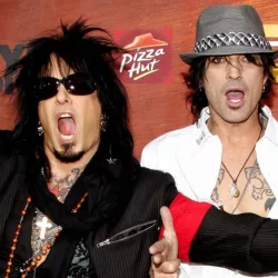 Nikki Sixx and Tommy Lee at the Spike TV's 2nd Annual "Guys Choice" Awards held at the Sony Pictures Studios in Culver City^ USA on May 30^ 2008.