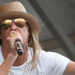 Robert James Ritchie^ better known as Kid Rock^ performs on stage at the 2011 New Orleans Jazz and Heritage Festival. New Orleans^ Louisiana - May 8^ 2011