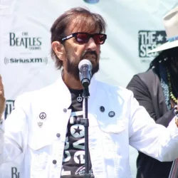 Ringo Starr celebrates his 84th birthday^ at his annual Peace and Love Campaign. Beverly Hills^ California United States - July 7 2024