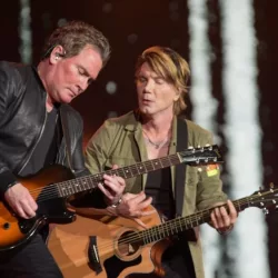 Goo Goo Dolls perform at Rock in Rio. RIO DE JANEIRO^ BRAZIL^ SEPTEMBER^ 29^ 2019