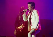 The Killers perform in concert at FIB Festival on July 20^ 2018 in Benicassim^ Spain. BENICASSIM^ SPAIN - JUL 20