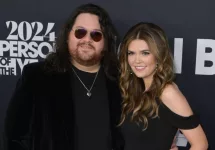 Wolfgang Van Halen and Andraia Allsop at the MusiCares Person of the Year Gala. LOS ANGELES^ USA. February 02^ 2024