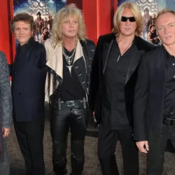 Def Leppard at the world premiere of "Rock of Ages" at Grauman's Chinese Theatre^ Hollywood. June 9^ 2012 Los Angeles^ CA Picture: Paul Smith / Featureflash