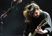 Vocalist/Guitarist Shaun Morgan of the Heavy Metal band Seether performs in concert October 5^ 2011 at the Comfort Dental Amphitheater in Denver^ CO.