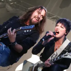 Halestorm performs at the Aftershock music festival. Sacramento^ California USA - 10-22-2017