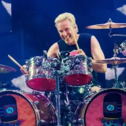 Drummer Josh Freese. Concert of Foo Fighters07 July 2024. Rock Werchter Belgium