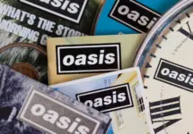 Oasis band cds. Oasis are a popular rock band from the 1990's britpop era. London^ UK - August 27 2024
