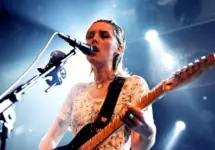 Wolf Alice (indie rock music band) perform in concert at Apolo venue on January 5^ 2018 in Barcelona^ Spain.