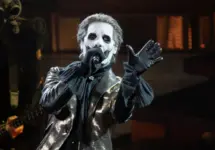 The band Ghost performs live at Pine Knob Music Theater with special guest Amon Amarth. Clarkston^ Michigan -USA- August 14^ 2023