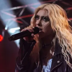 Taylor Momsen from The Pretty Reckless perform live at Manchester Academy Uk. Manchester^ United Kingdom^ 27th October 2022