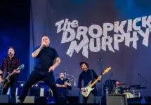 Concert of Dropkick Murphy's July 4 2024. Rock Werchter Festival^ Belgium