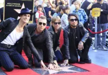 Perry Farrell^ Stephen Perkins^ Chris Chaney^ Dave Navarro at a ceremony where 'Jane's Addiction' star on Hollywood Walk of Fame on October 30^ 2013 in Los Angeles^ California