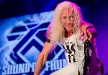 Singer of american heavy metal band Dee Snider performs on music festival Topfest in Piestany^ Slovakia on June 27^ 2015