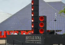 Rock and Roll Hall of Fame in Cleveland Cleveland^ Ohio^ USA^ June-23-2018
