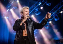William Michael Albert Broad AKA " Billy Idol" Lead singer from Billy idol^ Live at o2 apollo manchester uk^ 20th June 2018