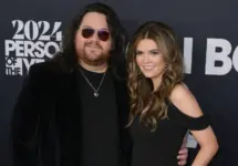 Wolfgang Van Halen and wife Andraia Allsop at the MusiCares Person of the Year Gala. LOS ANGELES^ USA. February 02^ 2024