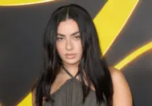 Charli XCX at the premiere for "I Love LA" at Paramount Studios. LOS ANGELES^ USA. October 28^ 2025