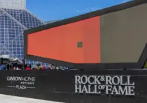Cleveland Ohio USA - 6 6 2026: The Rock and Roll Hall of Fame in Cleveland Ohio USA