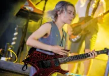 Phoebe Bridgers/concert of Boygenius 19 Augustus 2023. Lowlands Festival The Netherlands