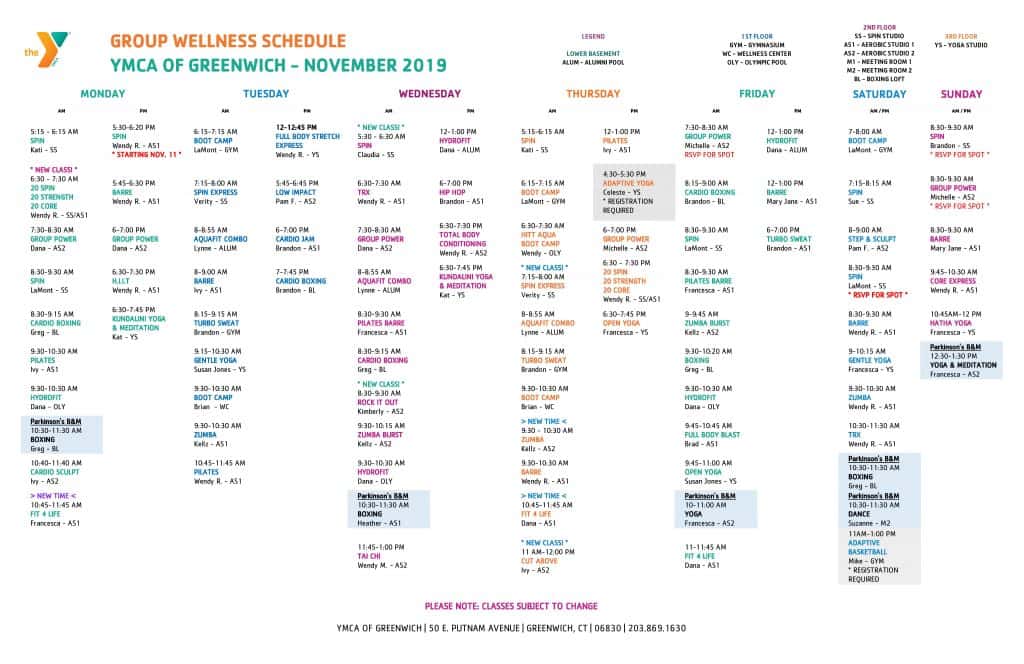 schedules-greenwich-ymca