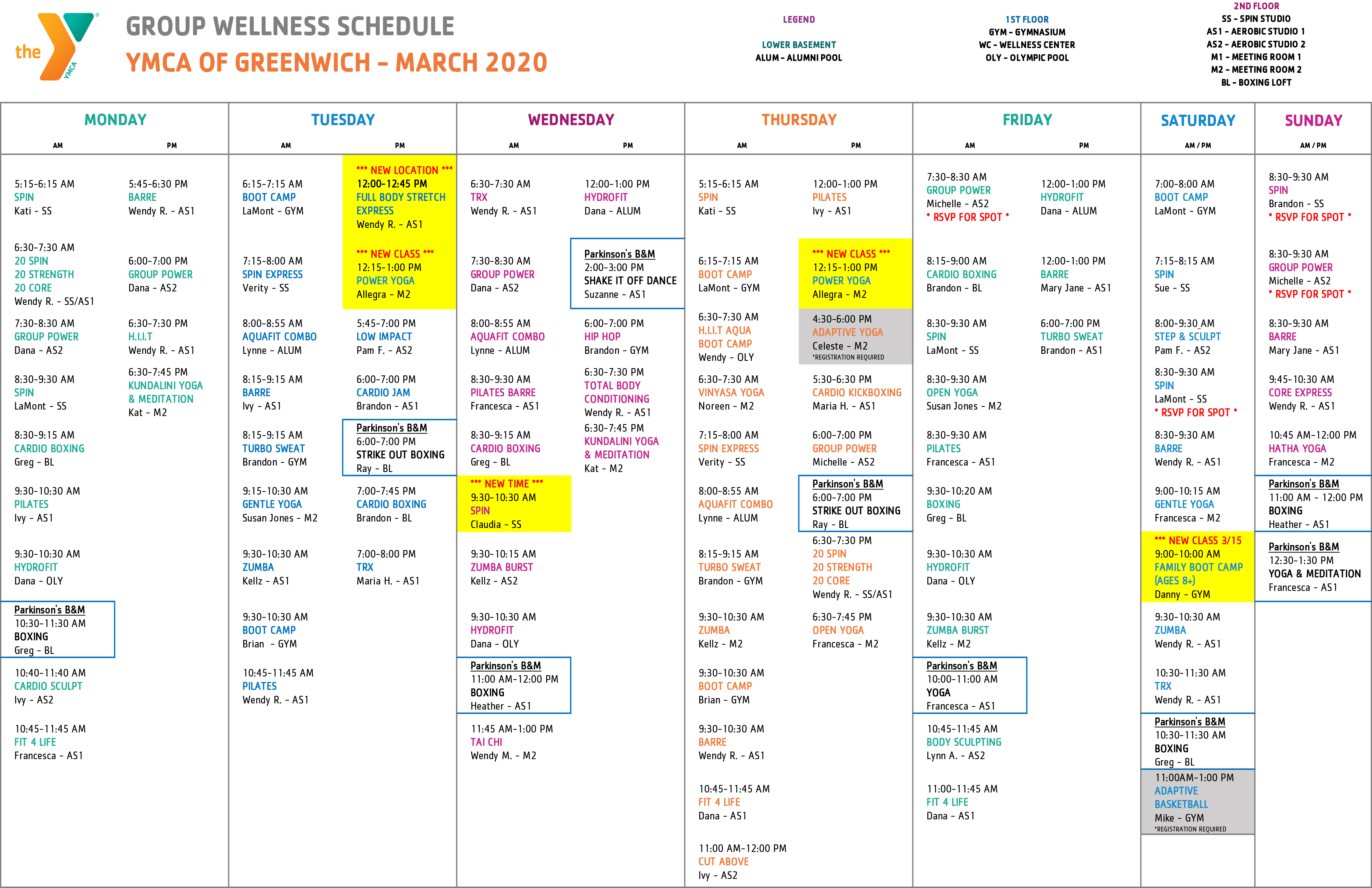 Dowd Ymca Schedule - rrdf2vv