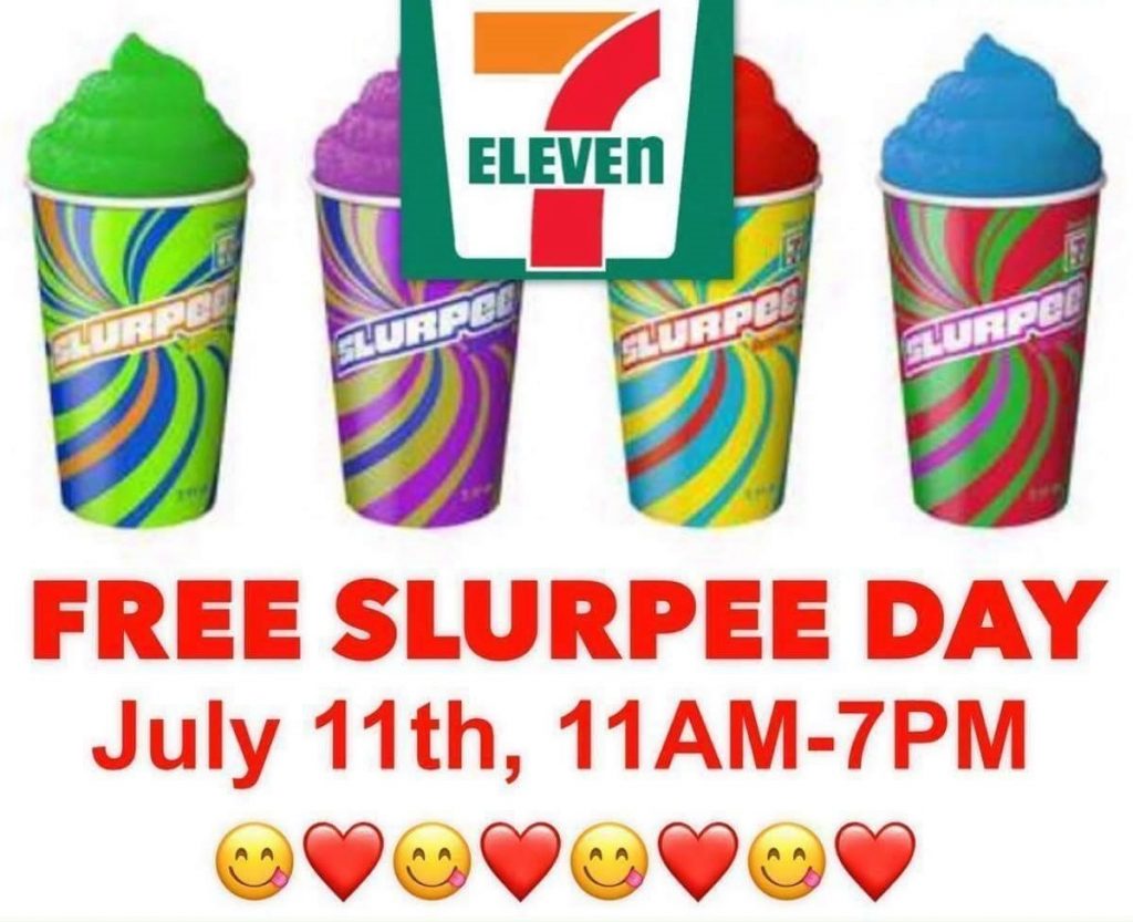 Heads Up Tomorrow Is Making It Free Slurpee Day Todays More Fm Philadelphia Heads Up Tomorrow Is Making It Free Slurpee Day Todays More Fm Philadelphia