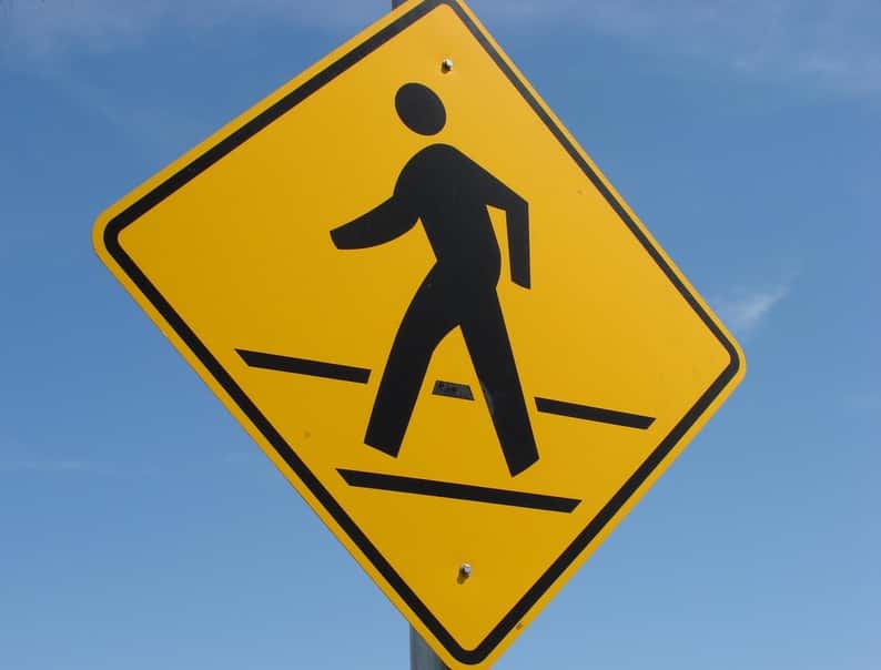 yellow-pedestrian-sign