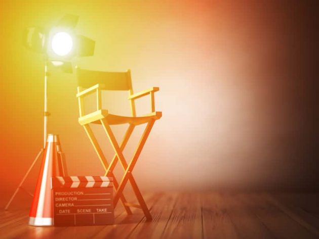 video-movie-cinema-concept-lapperboard-and-director-chair