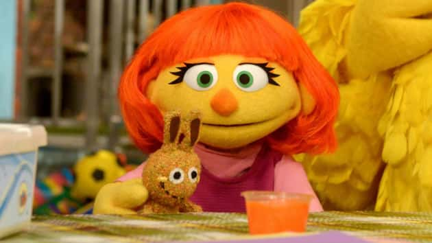 julia from sesame street doll