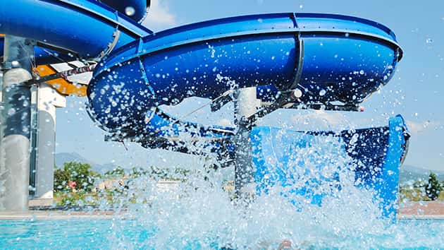 water-slide-fun-on-outdoor-pool