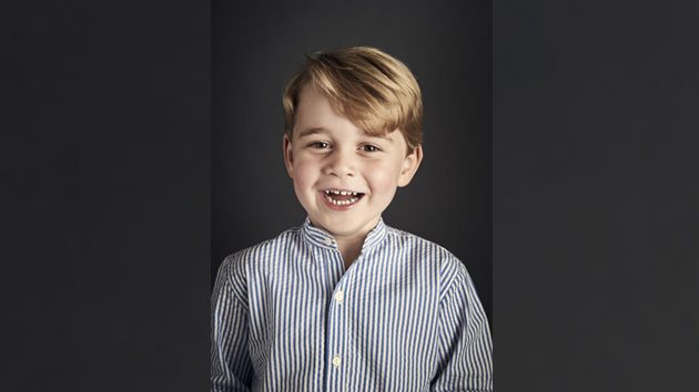 New photo of Prince George released for his 4th birthday | KSRO