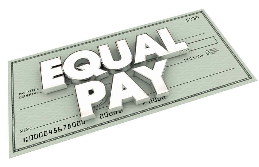 equal-pay-work-equity-check-income-fairness-3d-illustration