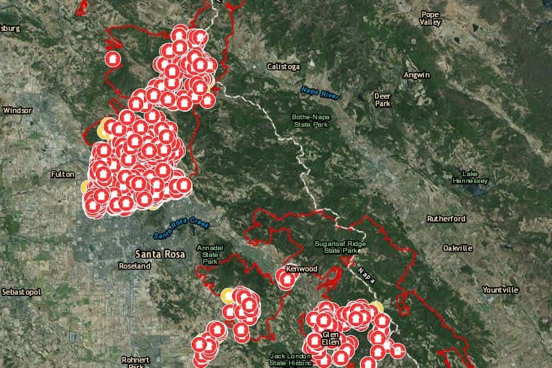 Cal Fire Releases Structure Status Map | KSRO