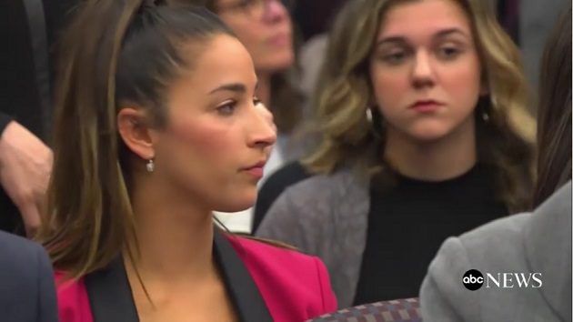 Olympic Star Aly Raisman In Court To Face Abuser Larry Nassar Ksro