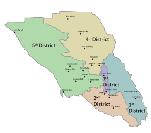 sonoma-county-district-map