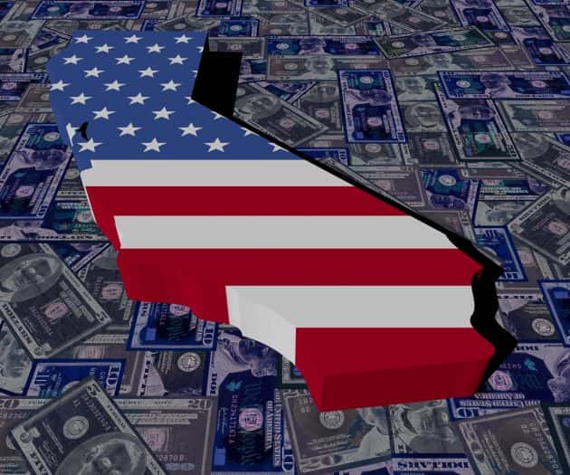 california-american-flag-on-cash