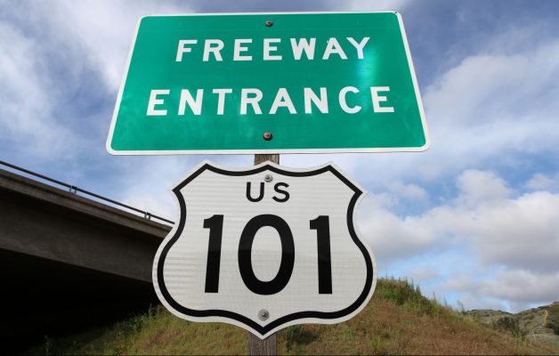 highway-101-road-sign