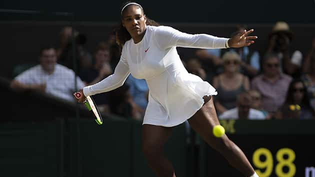 Serena Williams Dedicates Wimbledon Run To All Moms Ksro 8602