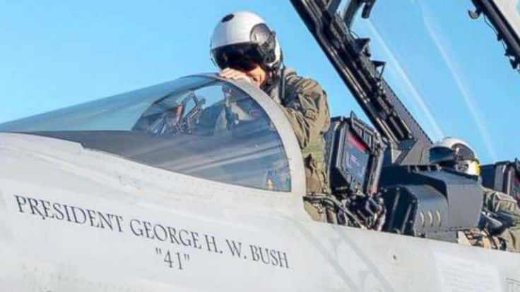 Navy To Honor Former President George H.W. Bush With 21-jet 'missing ...