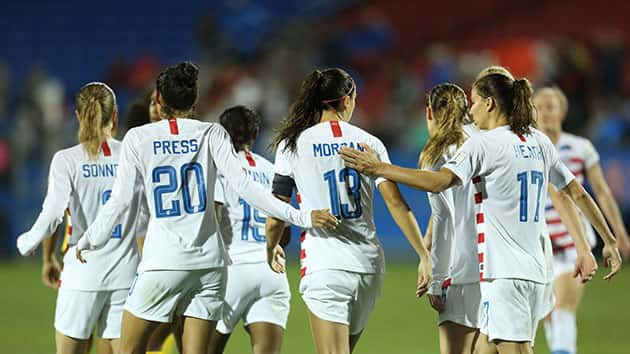 Us Womens National Team Sues Soccers Governing Body For Gender