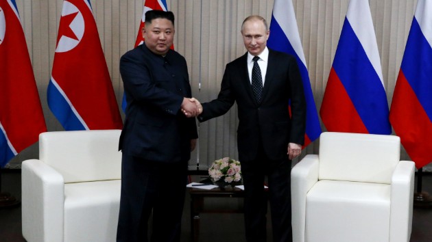 Kim Jong Un, Vladimir Putin meet for first time | KSRO