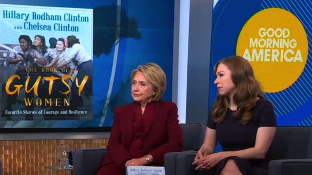 Hillary Clinton says the gutsiest things she's ever done are 'stay